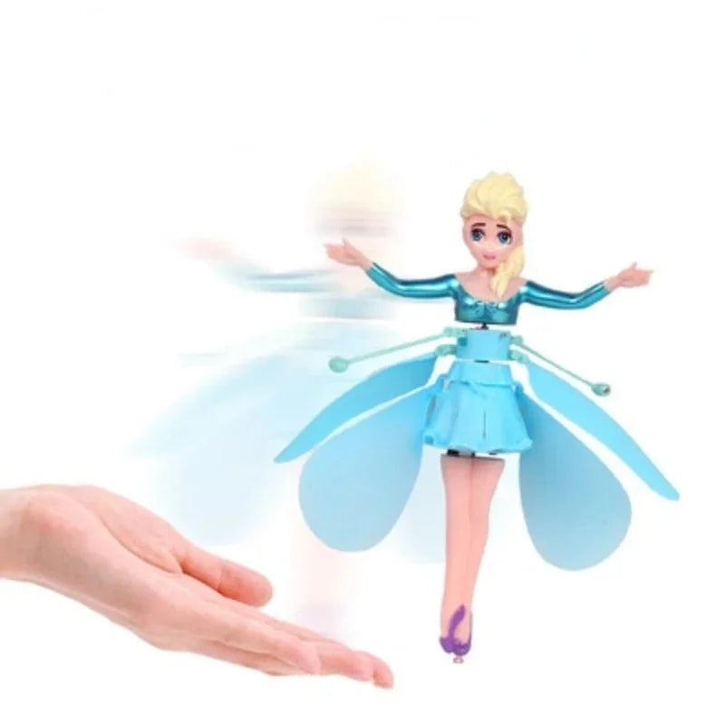 Flying Fairy In The Sky By Pushing Your Hand